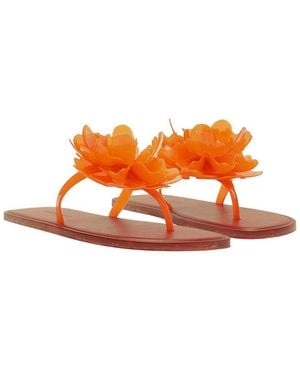 FARM Rio Flat Sandal - Orange