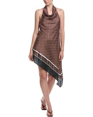 Moonsea Midi Dress - Brown