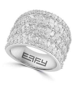 Effy Fine Jewelry 14K 3.74 Ct. Tw. Diamond Ring - White