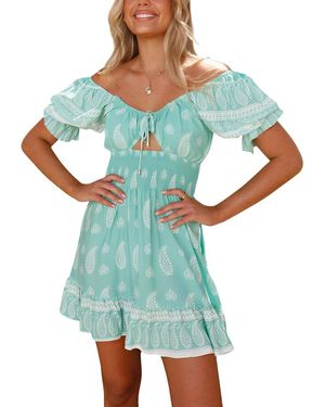 ENJOY PETRA Mini Dress - Blue