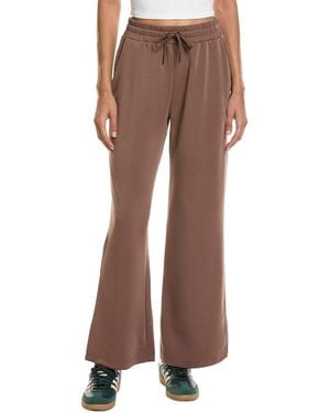 Vintage Havana Luxe Cloud Wide Leg Pant - Brown