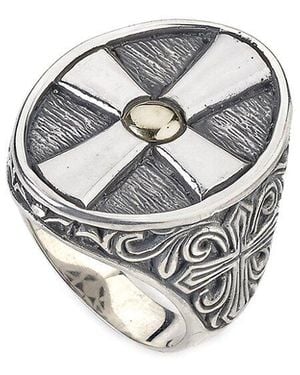 Samuel B. 18K Ring - White