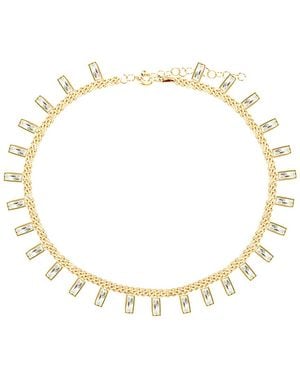Gabi Rielle Gold Over Silver Cz Bracelet - Metallic