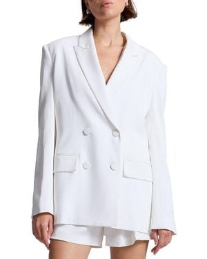 A.L.C. Caleb Wool-Blend Jacket - White