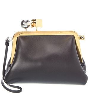 Jacquemus Leather Crossbody - Grey