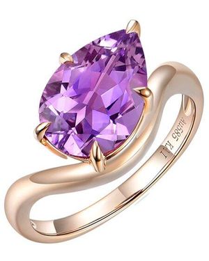 Kai Fine Jewelry 14K Rose 2.70 Ct. Tw. Amethyst Cocktail Ring - Pink