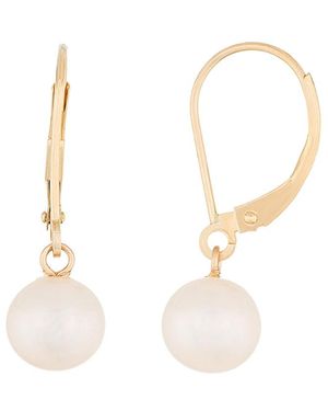 Masako Pearls 14k 7-8mm Akoya Pearl Earrings - Multicolour