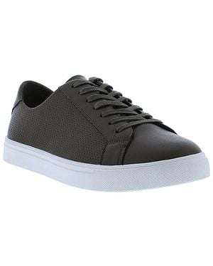 English Laundry Steve Leather Trainer - Black