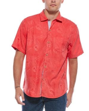 Tommy Bahama Coconut Point Keep It Frondly Shirt - Red