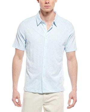 Theory Noran Cosmos Shirt - Blue