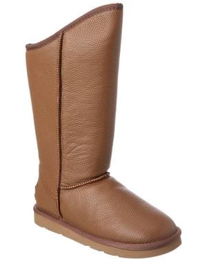 Australia Luxe Cozy Tall Buff Sheepskin Boot - Brown