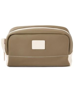 Bey-berk Glasgow Toiletry Bag - Brown
