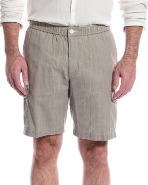 Tommy Bahama Linen The Dream Linen-Blend Cargo Short - Grey