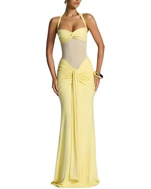 LEON GORI Maxi Dress - Yellow