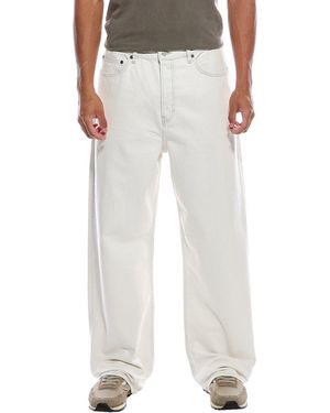FRAME Baggy Bleach Out Jean - White