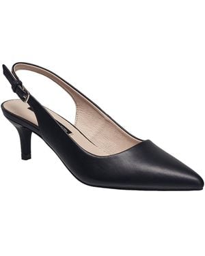 French Connection Quinn Croco Pump - Blue