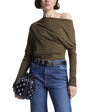 A.L.C. Liv Wool Top - Blue