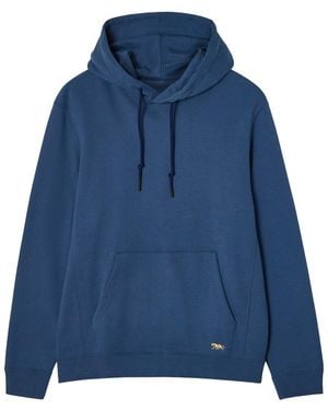 Robert Talbott Chandler French Terry Hoodie - Blue