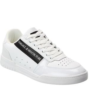 Versace Jeans Couture Leather Sneaker - White