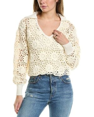 Electric and Rose Vera Jumper - White