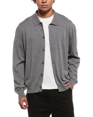 PANGAIA Polo Jumper - Grey
