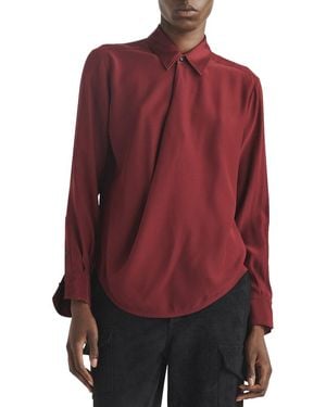 Rag & Bone Phillipa Blouse - Red