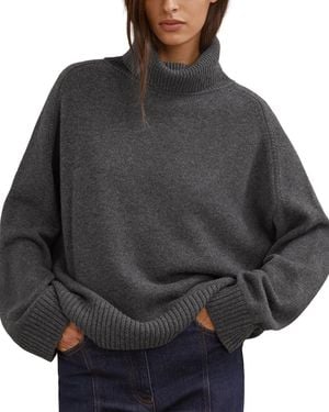 Reiss Brooklyn Knit Top - Grey