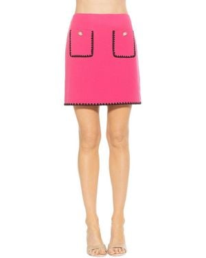 Alexia Admor Sunday Skirt - Pink