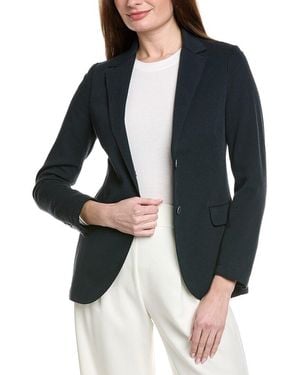 Eleventy Single-breasted Real Cut Blazer - Black
