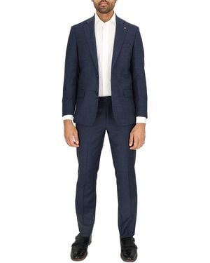 Scotch & Soda 2pc Wool-blend Suit - Black