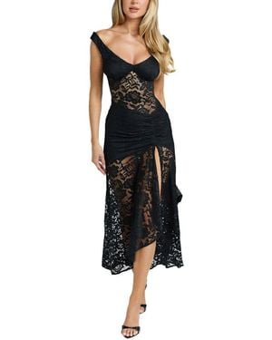 Ariele Tesoro Midi Dress - Black