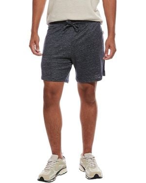Onia Terry Linen-Blend Short - Blue