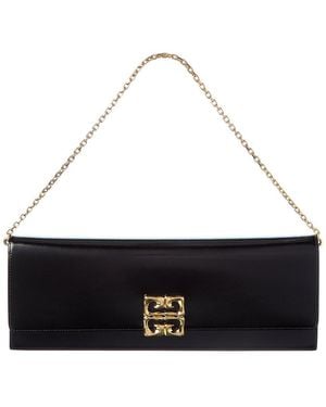 Givenchy 4g Logo Leather Shoulder Bag - White