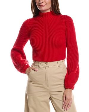 Max Mara Marmo Wool Sweater - Red