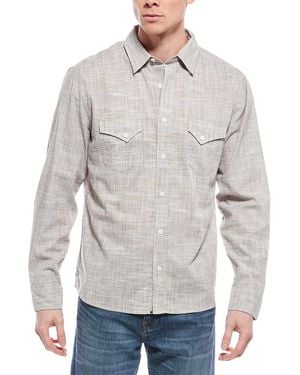 Billy Reid Western Shirt - Grey