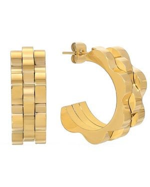 Eye Candy LA Hoop Earring - Metallic
