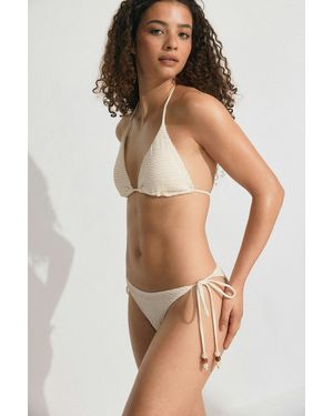 Gina Tricot Bikini Triangle Brief - Natur