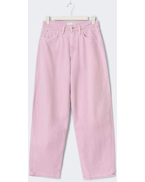 Gina Tricot Baggy-Crush Tall Jeans - Pink
