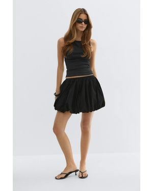 Gina Tricot Balloon Skirt - Zwart