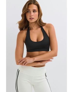 Gina Tricot Yoga Halterneck Top - Schwarz