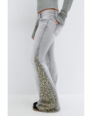 Gina Tricot 14+ Wedge Iconic Flare Jeans - Grijs