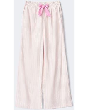Gina Tricot 14+ Flannel Trousers Tall - Pink