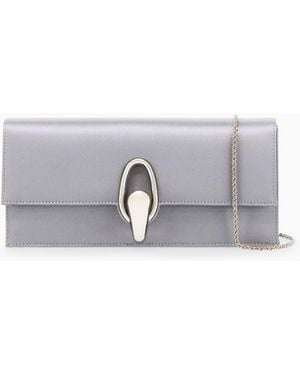 Giorgio Armani Clutch Handbag - White
