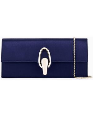 Giorgio Armani Clutch Handbag - Blue