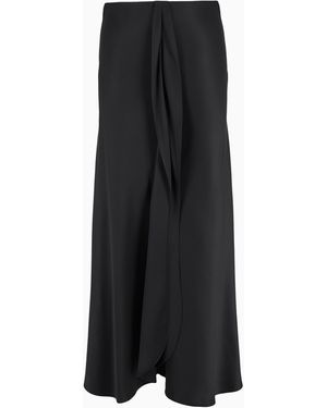 Giorgio Armani Midi Skirt - Black