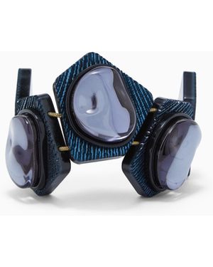 Giorgio Armani Pulsera Con Elementos De Resina - Azul