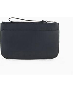 Giorgio Armani Bolso De Mano De Napa - Azul