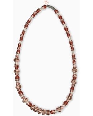 Giorgio Armani Collana Tubolare - Bianco