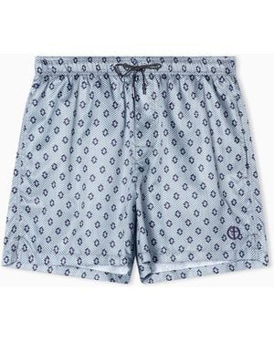 Giorgio Armani Swim Trunks - Blue