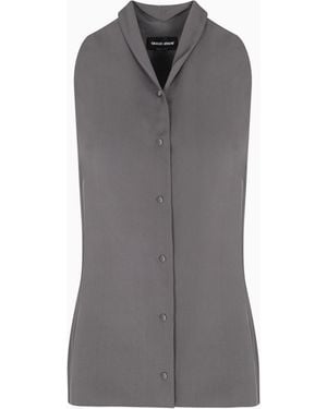Giorgio Armani Top - Grigio